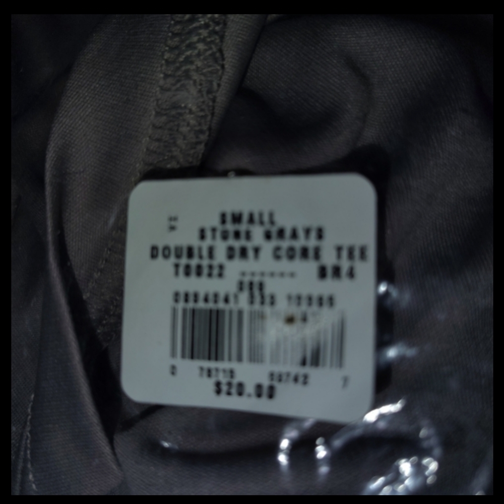 NWT Champion Stone Gray Double Dry Core Tee Still In Original Packaging - Picture 2 of 4
